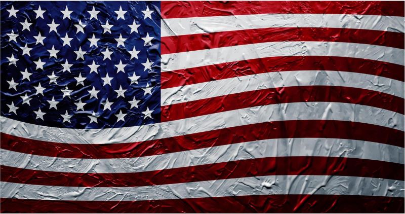 memorial day garage door art