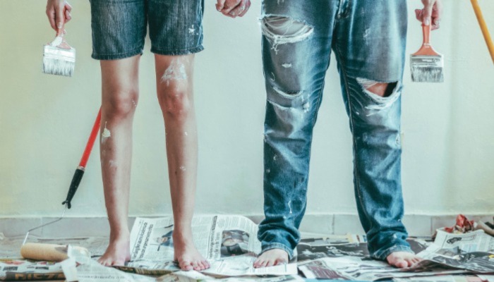 Memorial Day DIY Project: Paint an Accent Wall